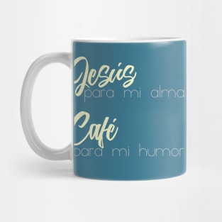 Jesús y Café Mug